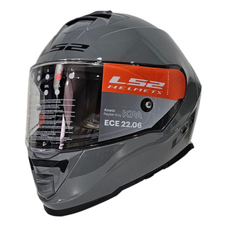 Casco Moto Ls2 Storm 2 Gris Nardo Gloss Integral + Pinlock Casco Moto Ls2 Storm 2 Gris Nardo Gloss Integral + Pinlock