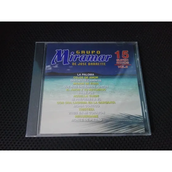  Grupo Miramar De Jose Barette 15 Super Exitos Vol. 2 Cd