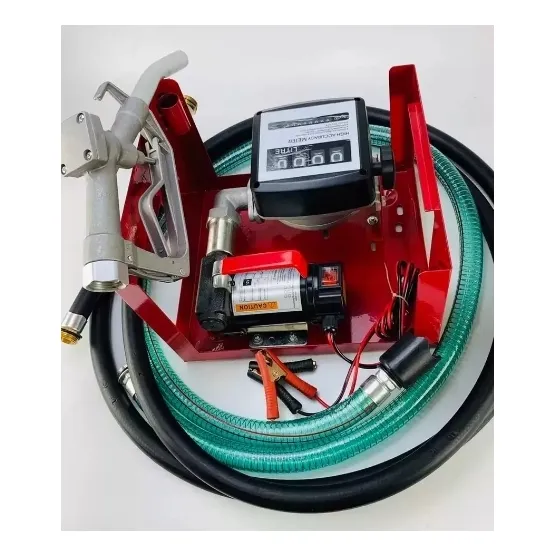 Bomba Contador Para Trasegar Combustible Gasoil Gasolina 12v