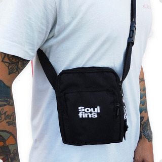 Bolsa Shouder Bag Transversal Mini Bolsa Preta Pochete Bolsa Shouder Bag Transversal Mini Bolsa Preta Pochete