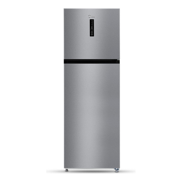 Geladeira Frost Free Duplex 347l Smartsensor Cor Prata Midea Geladeira Frost Free Duplex 347l Smartsensor Cor Prata Midea