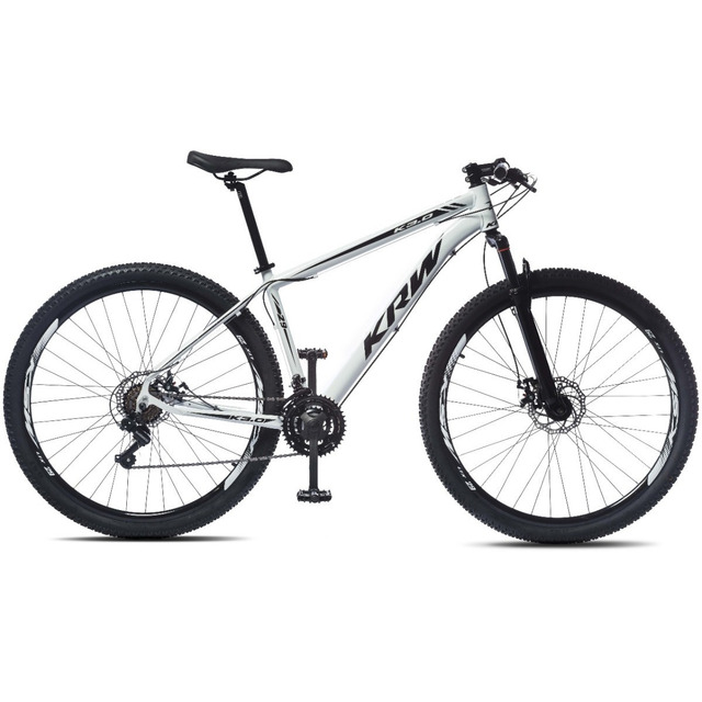 Bicicleta Aro 29 Krw Alumínio 24 Vel Freio A Disco X42 Cor Branco/preto Tamanho Do Quadro ... Bicicleta Aro 29 Krw Alumínio 24 Vel Freio A Disco X42 Cor Branco/preto Tamanho Do Quadro ...