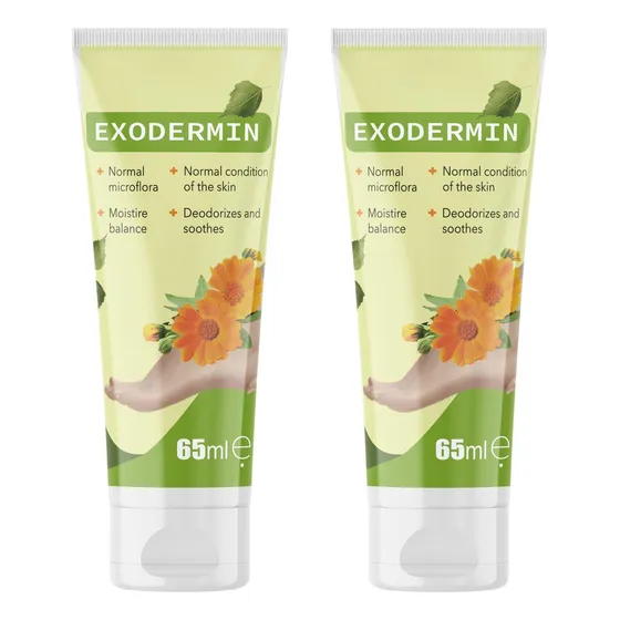 Exodermin | Para Los Pies | Pomada Crema | Dos (2) Pack