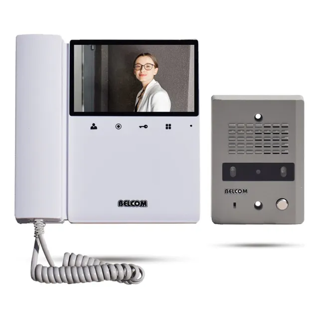 Equipo Video Portero Lcd 4.3  Belcom Pe-7643