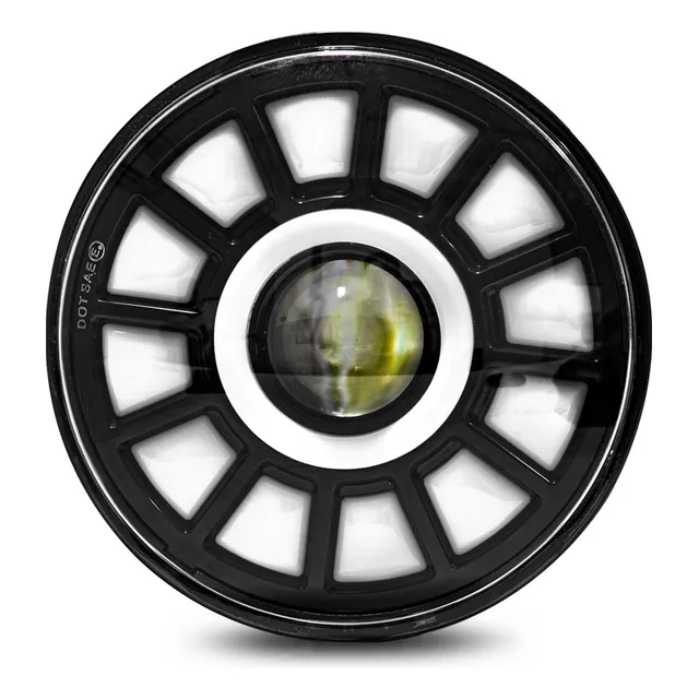Faro Led 7'' Neblinero Redondo 40 W Auto Moto Jeep Camioneta
