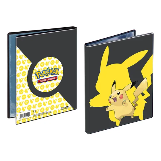 Portafolio De 4 Bolsillos Para Cartas De Pokemon - Pikachu