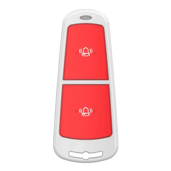Hikvision - Botón De Pánico Inalámbrico De 2 Botones