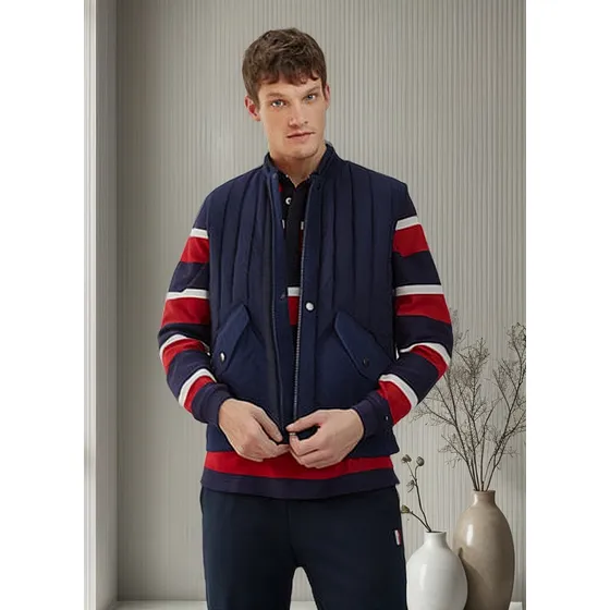 Chaleco Azul Para Hombre