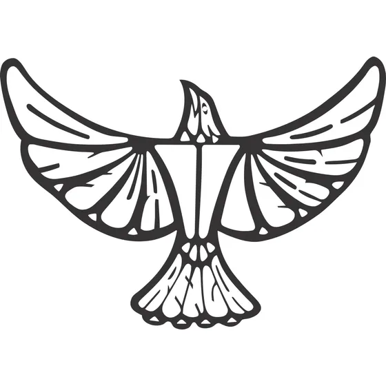 Calco La Renga Aguila - Vinilo - Plotter - Sticker - 39cm