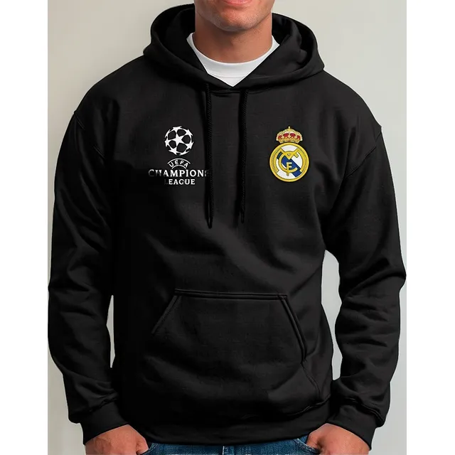 Buzo Saco Con Capota Deportivo Real Madrid Futbol Club Españ