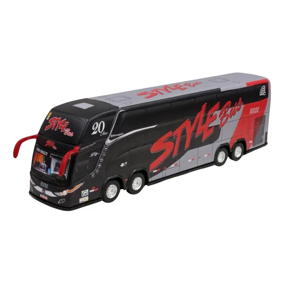 Miniatura De Ônibus Style Bus G7 Dd 4 Eixos 30 Centímetros .