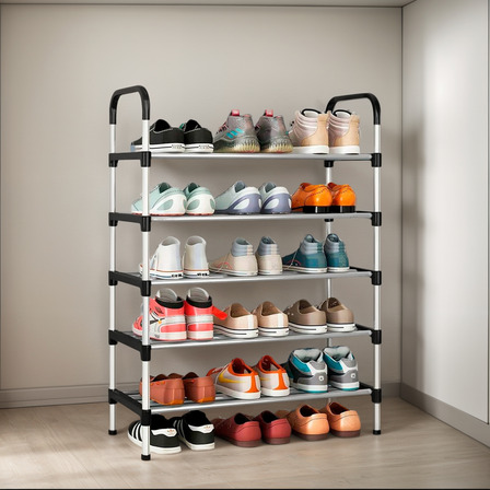 Zapatera 5 Niveles Organizador Estante Moderno Multiusos Zapatera 5 Niveles Organizador Estante Moderno Multiusos
