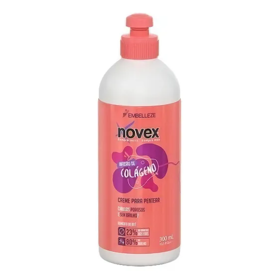 Crema Para Peinar Novex Infusión De Colágeno 300ml