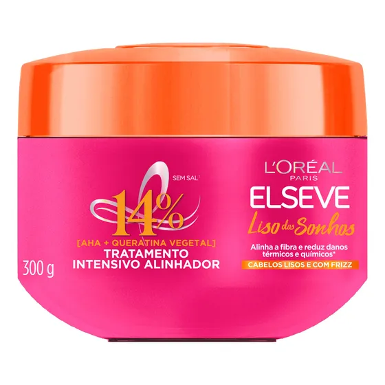 Tratamento L'oréal Paris Elseve Liso Dos Sonhos 300g