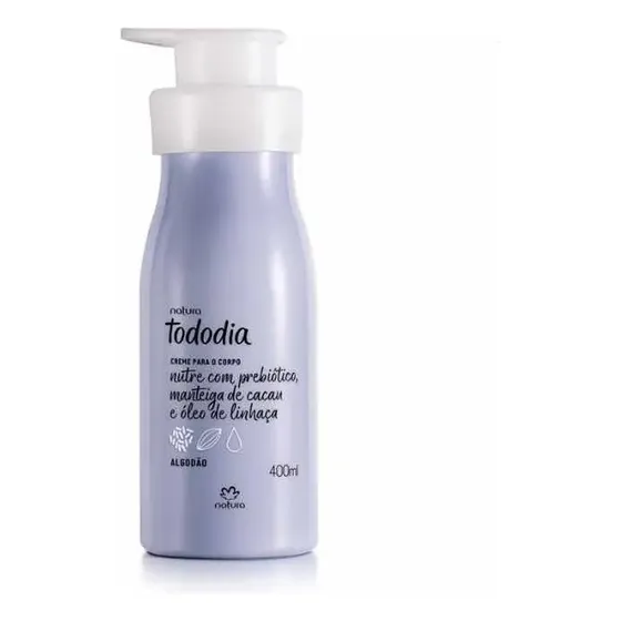 Natura Crema Corporal Tododia Algodón 400ml | Cuotas sin interés