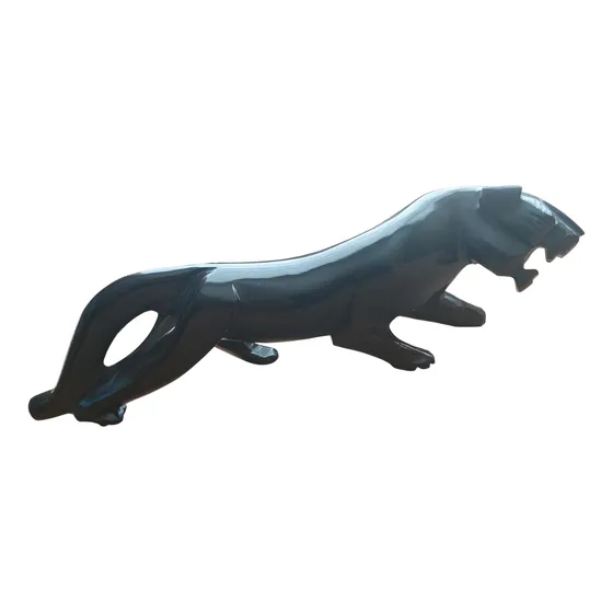Estatua Tecali Pantera Onix Original Negra Negro