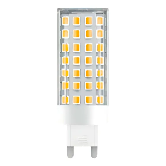 5 Lámparas Led Bipin G9 12w Luz Cálida Candela 7507