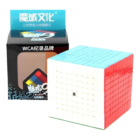 Serie Moyu Meilong High-order] Super High 21º 9x9 Color De La Estructura 9x9 Color