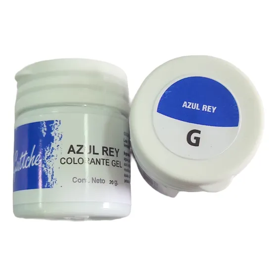 Colorantes Comestible En Gel Guttche 20gr Azul Rey