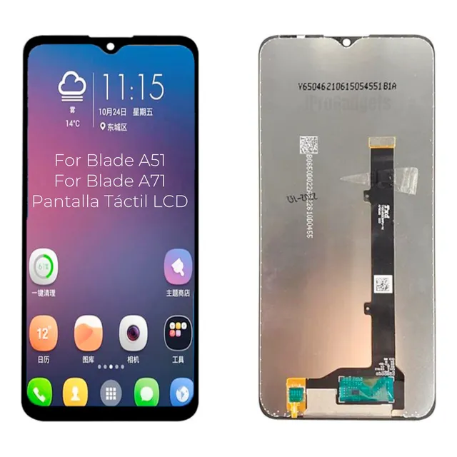 Sjp Pantalla Táctil Lcd Display Para Zte Blade A51 A71 2021