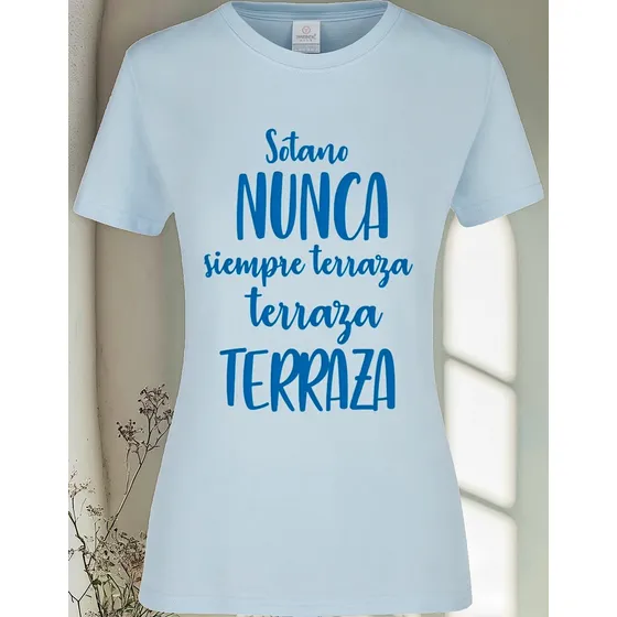 Remera Algodon  Todos Colores  Sotano Nunca Siempre Terraza 