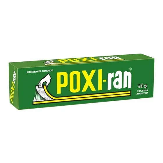 Poxi-ran Adhesivo De Contacto Pegamento Sin Tolueno Pomo 23g