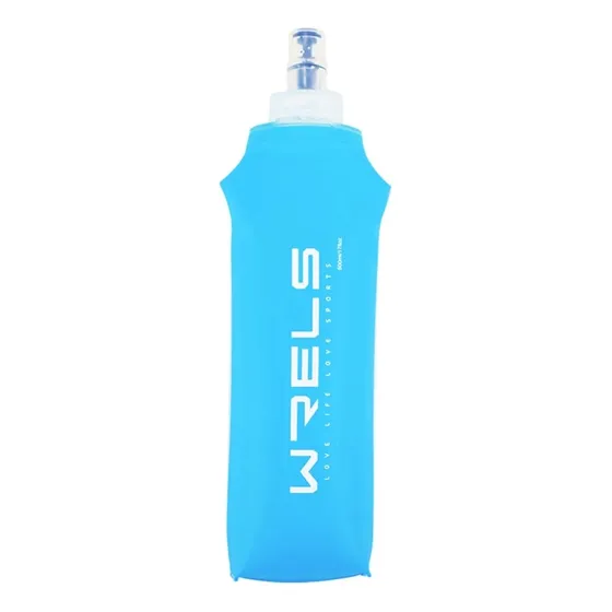 Termo Botella Running Agua Silicona Plegable Deportiva 500ml