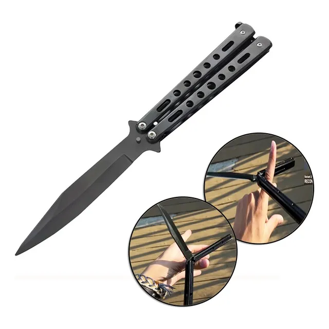 Cuchillo Navaja Entrenamiento Tipo Mariposa