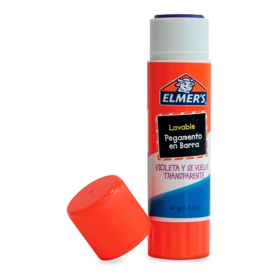 Lápiz Adhesivo Elmers School Glue 40gr Pegamento Púrpura