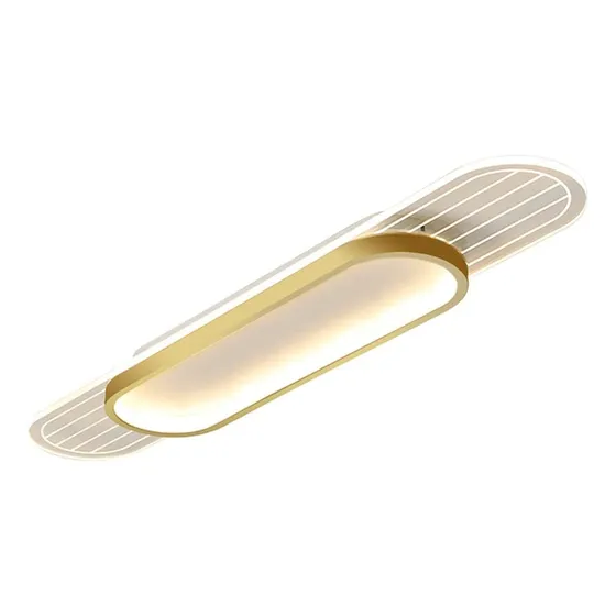 Luz Pared Interior Led Techo Porche Entrada Larga Simple