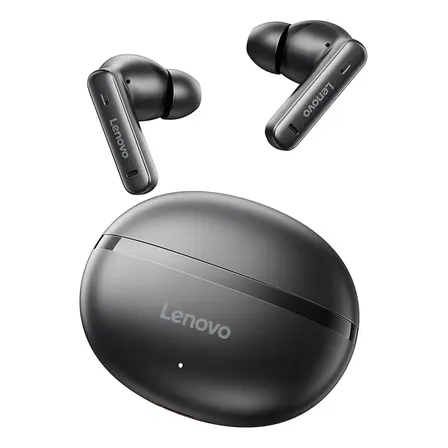 Audífonos Inalámbricos Lenovo Bluetooth Cómodos Color Negro