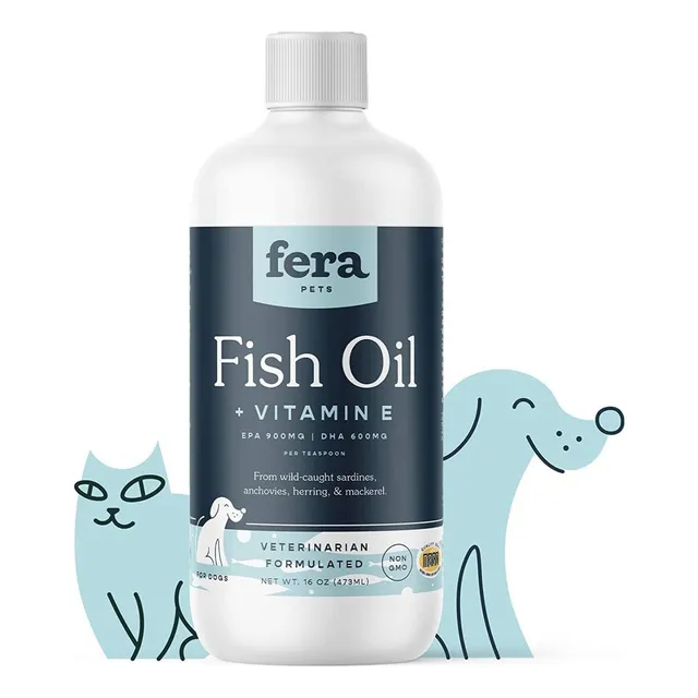 Aceite De Pescado Para Mascotas Fera Pet Organics 473 Ml