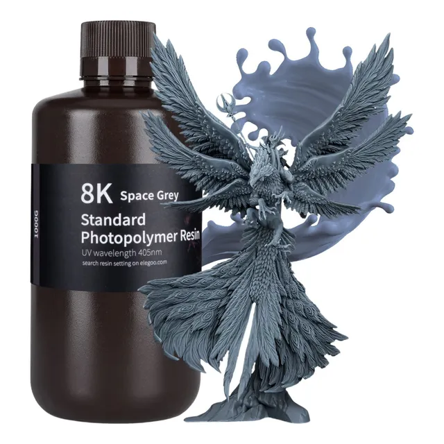 1 Kg Kilo Resina Para Impresion 3d Elegoo Estandar 8k Nuevo