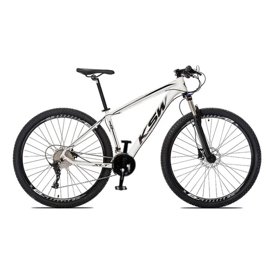 Bicicleta Aro 29 Ksw 24v Cambios Shimano - Cubo K7 E Trava