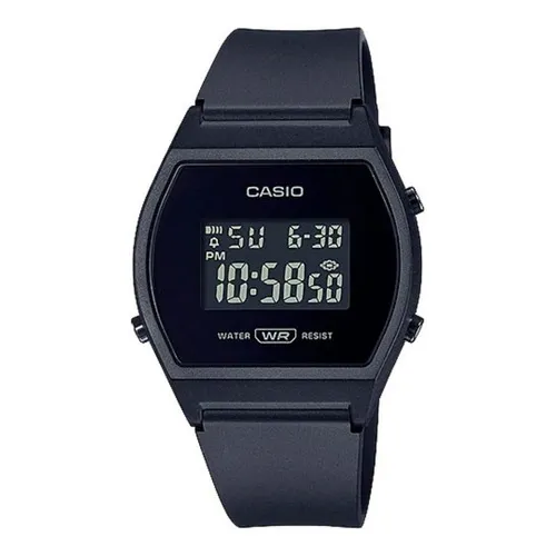 Reloj Casio Youth Digital Resina Dama Lw-204-1b Original Color de la correa Negro/Negro