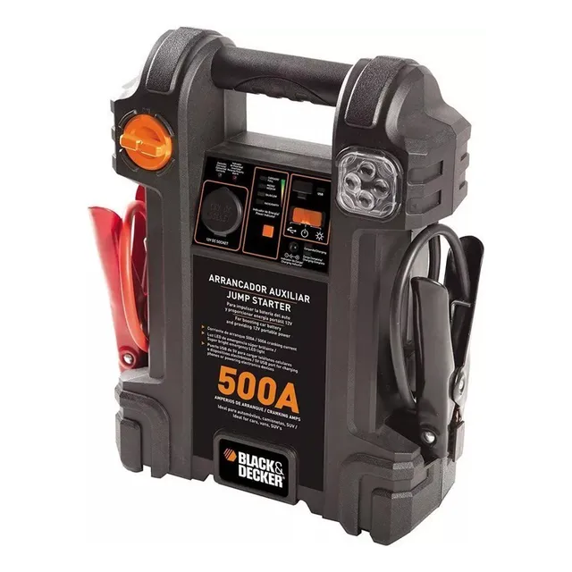 Arrancador Instantaneo 500a Inflador Black & Decker Js500cc