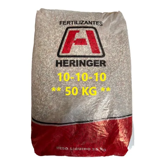 50kg - Adubo Fertilizante - Npk 10 10 10 - Granulado 