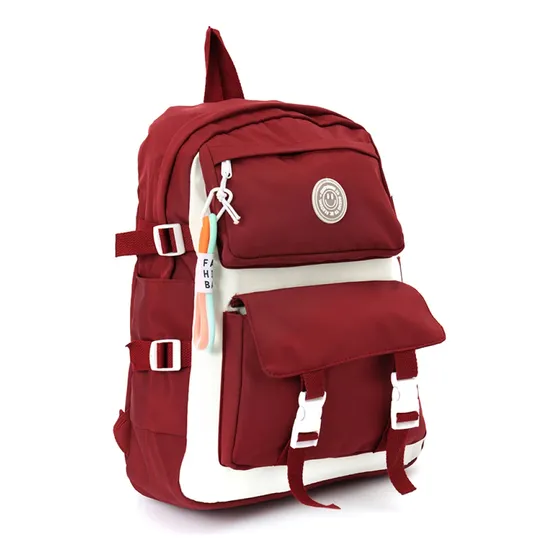 Mochila Escolar Liceal Con Broches
