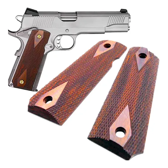 Empuñaduras Grips O Cachas Colt 1911 Madera 38 & 45 Original