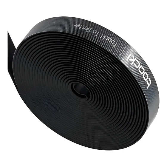 Organizador De Cables Cinta Velcro 10 Metros Color Negro | Cuotas sin interés