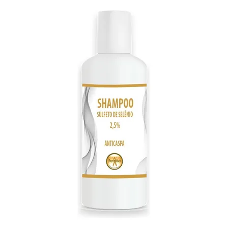 Shampoo Sulfeto De Selenio 2,5% Acaba Com Fungo 200ml