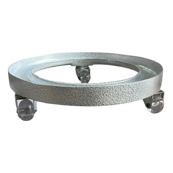 Suporte Para Botijão De Gás Cap. / 160kg  Com Rodas Em Gel