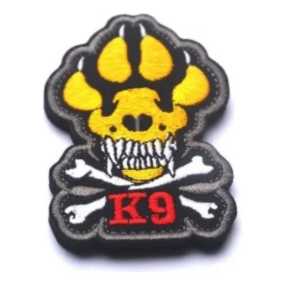 Parches Bordados Division Canina K9