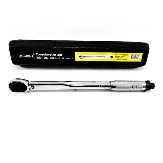 Torquimetro Cuadrante De 3/8 De 5-80 Libras Marca Uyustools