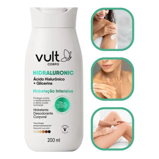 Creme Corporal Hidrataçao Intensa Glicerina Desodorante72hr