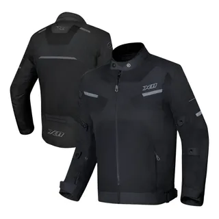 Jaqueta X11 Breeze2 Masculina Preto Motoqueiro Proteção