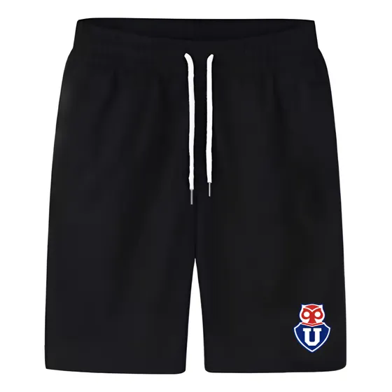 Shorts Estampados Universidad De Chile 100% Algodón