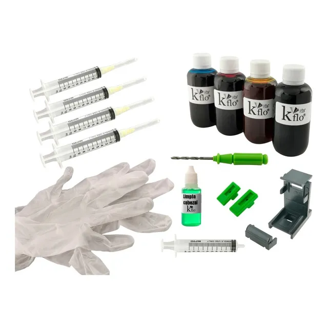 Kit De Recarga Para Cartucho Canon Pg-145, Cl-146