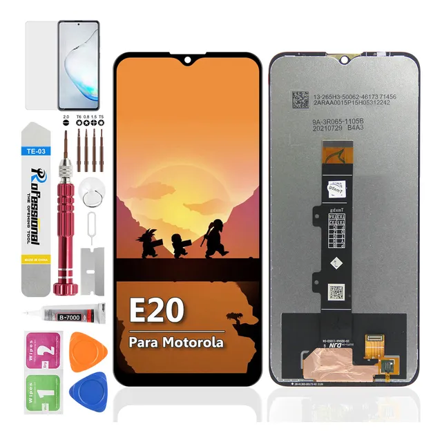 Okbichi Pantalla Para Motorola Moto E20 Xt2155, Xt2155-1, Xt2155-3, Xt2155-6 Display