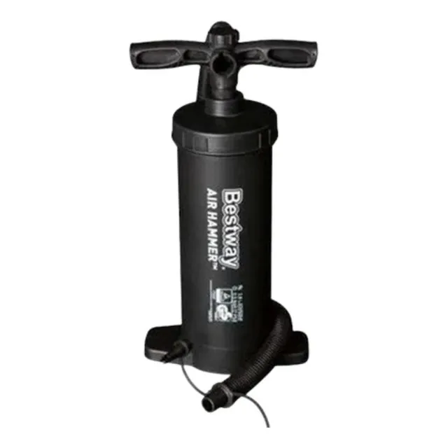 Bomba de aire manual para inflables, colchones, piscinas y boyas
